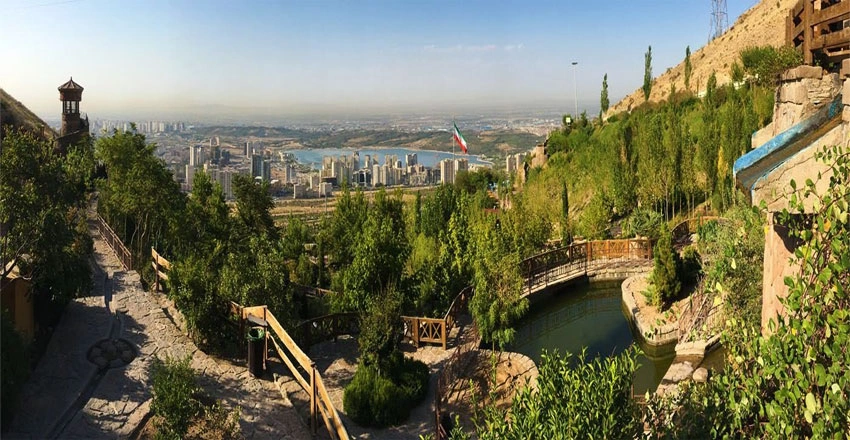 پارک آبشار تهران از سرسبز ترین پارک های تهران