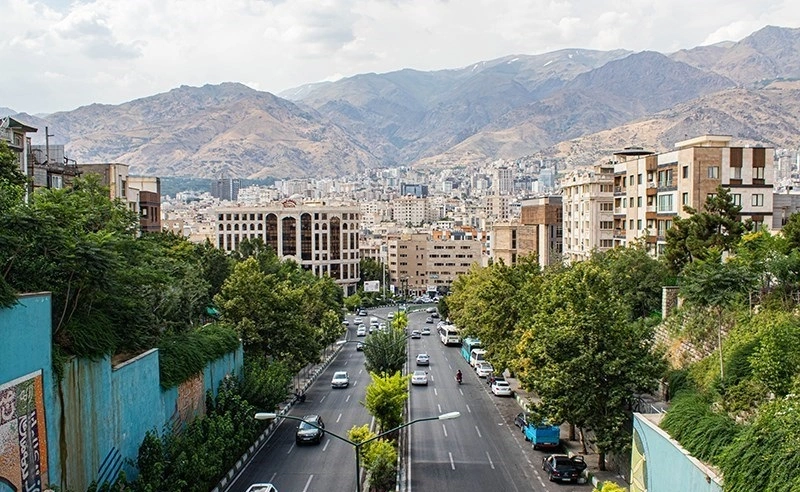 محله قیطریه از سرسبزترین محله تهران