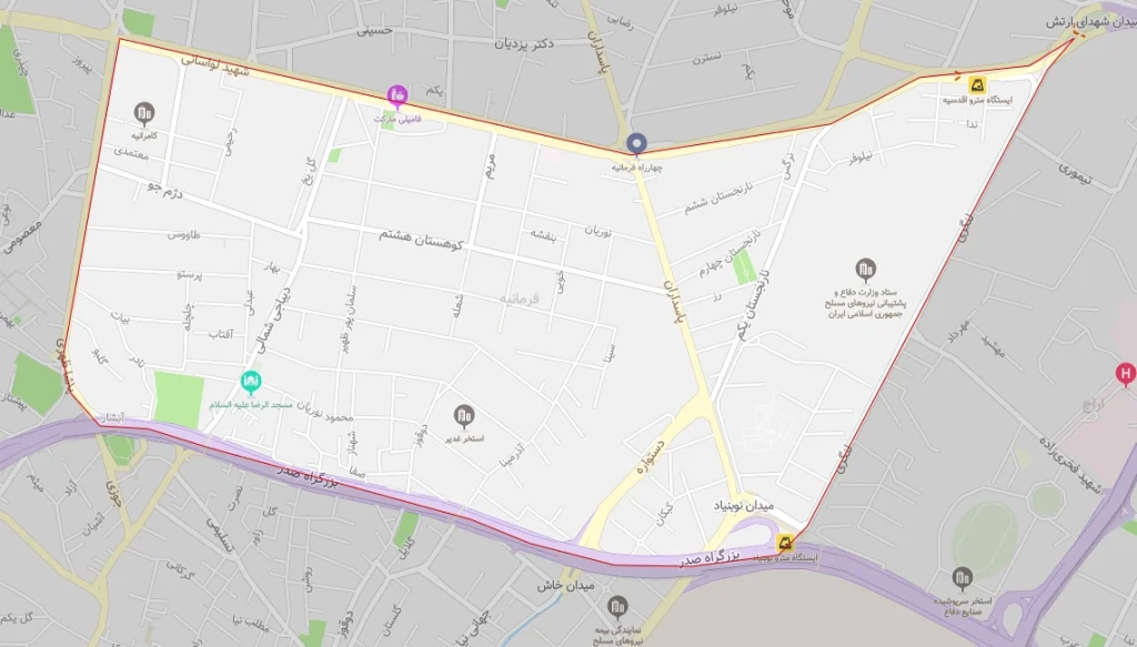 محله فرمانیه از خاص ترین محله تهران