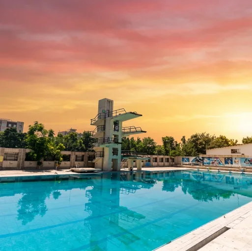 استخر روباز مجموعه ورزشی شهید شیرودی تهران