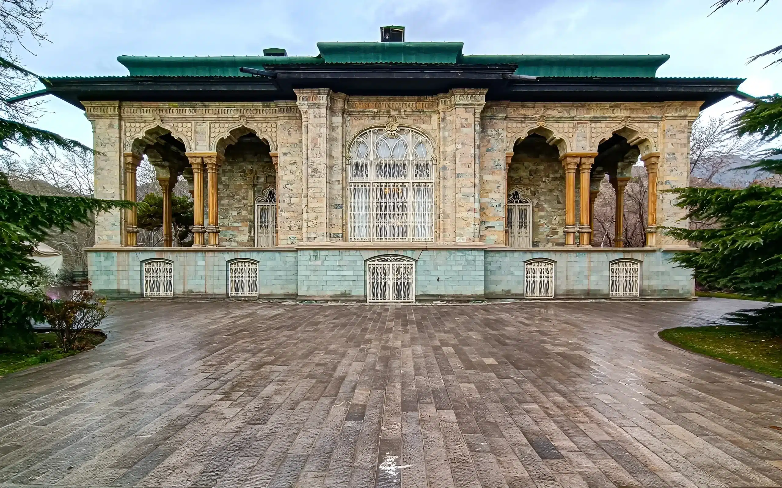 کاخ موزه سبز در کاخ سعدآباد تهران-در تهران کجاست