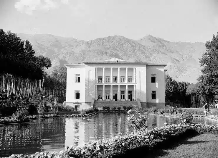 نمای اولیه کاخ سعدآباد تهران-در تهران کجاست